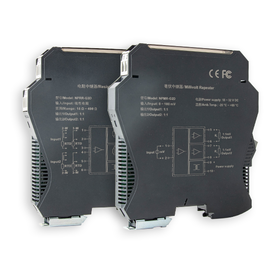 4001老百汇netMIK-SGR600电阻毫伏中继器485通讯信号隔离器