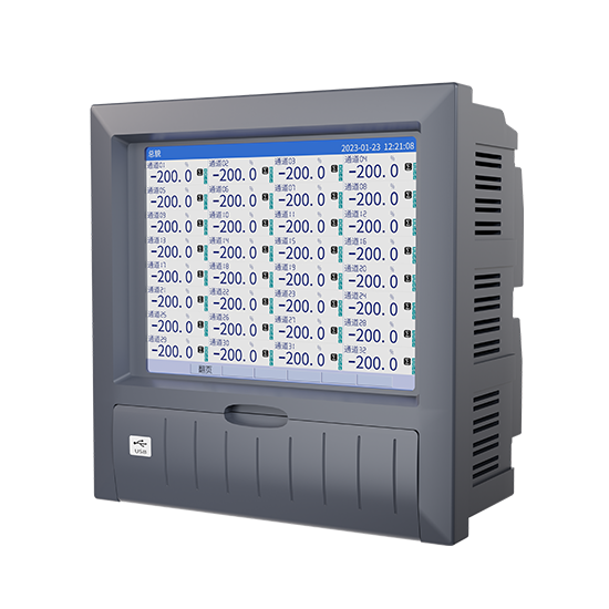 4001老百汇netMIK-R8000D 1-40路 10.4英寸 彩屏 无纸记录仪 USB