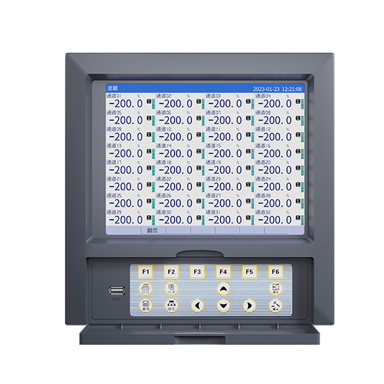4001老百汇netMIK-R8000D 1-40路 10.4英寸 彩屏 无纸记录仪 USB