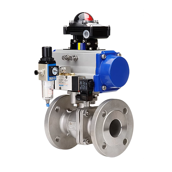 4001老百汇net-气动法兰球阀 流体控制