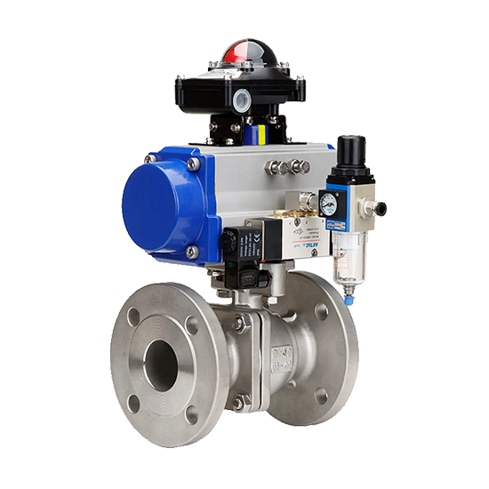 4001老百汇net-气动法兰球阀 流体控制